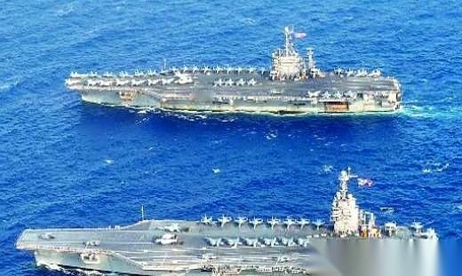 航母开到人家门口，结果发现，自家后院的门钥匙，被“兄弟们”给没收了。这事儿真逗