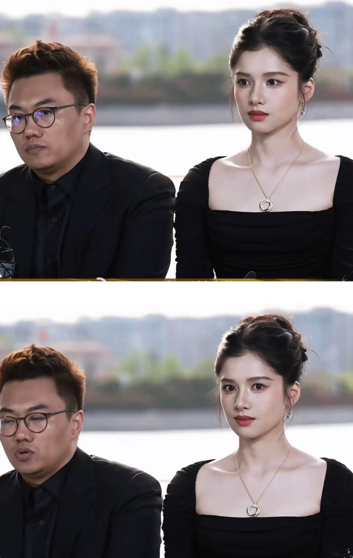 张婧仪这张脸太伟大了，这可是直播，随便一截图就是精修的水准，这面部平整度谁羡慕了