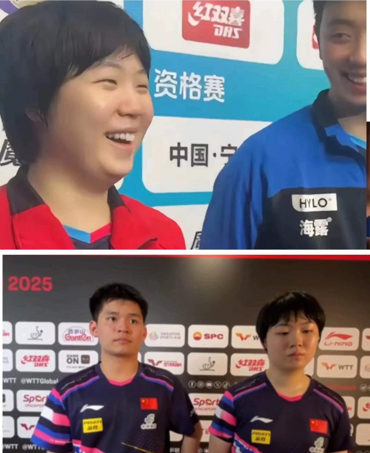 莎头的历史要在运栋漫的身上开始重演了吗？当年王楚钦孙颖莎被拆，这回是要开始拆林诗