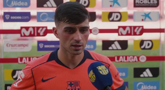 佩德里：“我觉得球队上半场表现很糟糕。我觉得我们从来没有踢过这么糟糕的比赛，我们