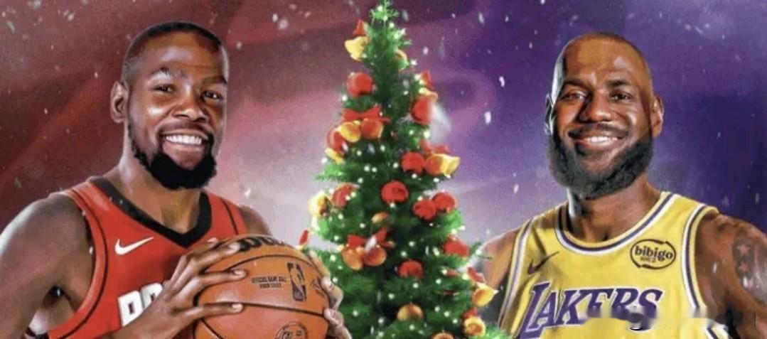 随着NBA圣诞大战即将开始，最精彩的2场比赛大概率是:第一场，湖人vs火箭，