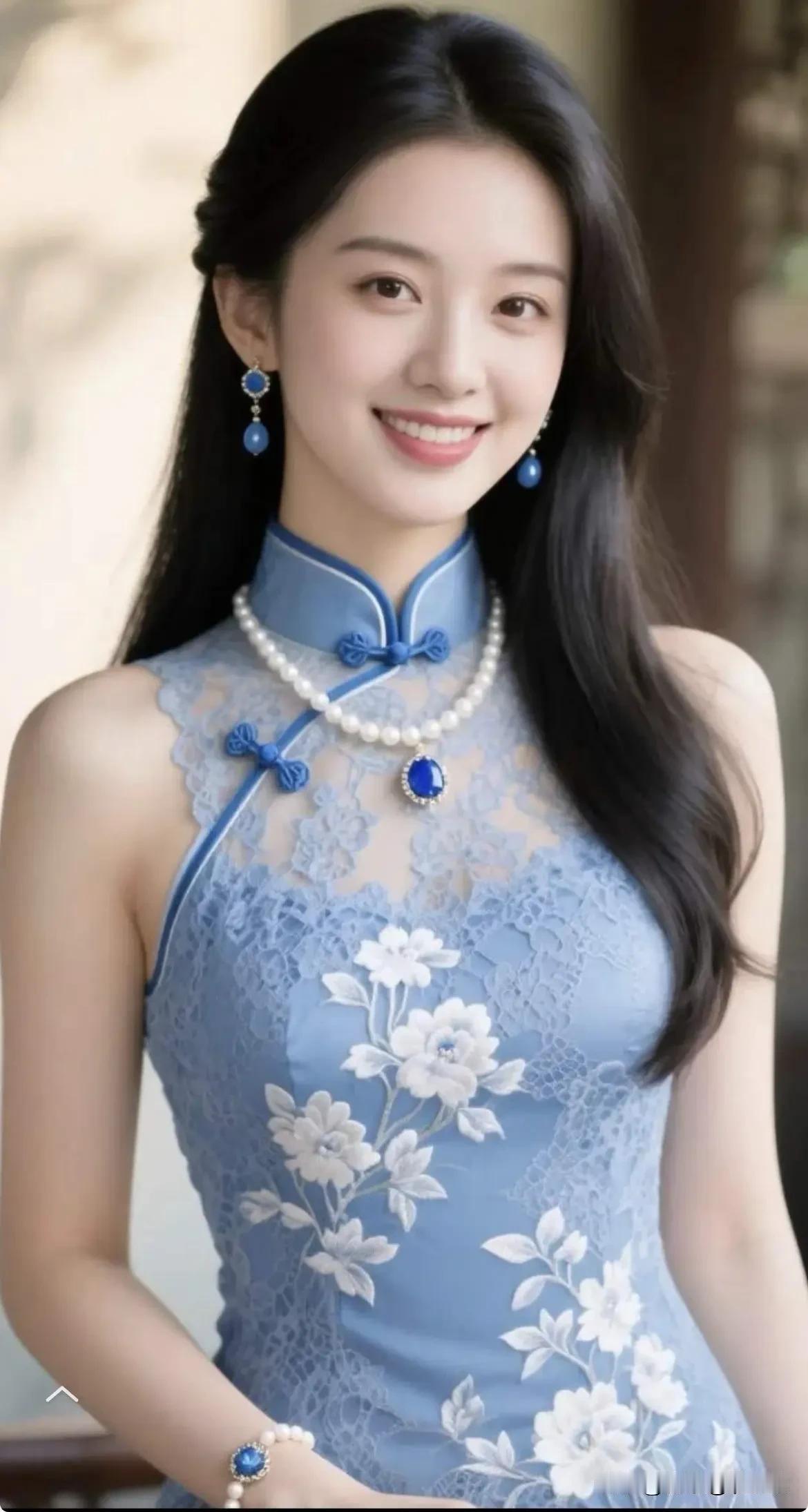 旗袍魅力，东方之美。国风古韵，文化传承。修身裁剪，风情妩媚。端庄典雅，雍容