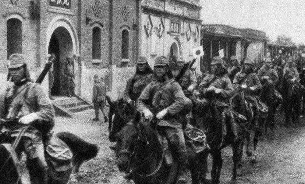 1945年4月，正在焦急等待109骑兵连返回日军司令部，得到一个令人颤栗的消息：