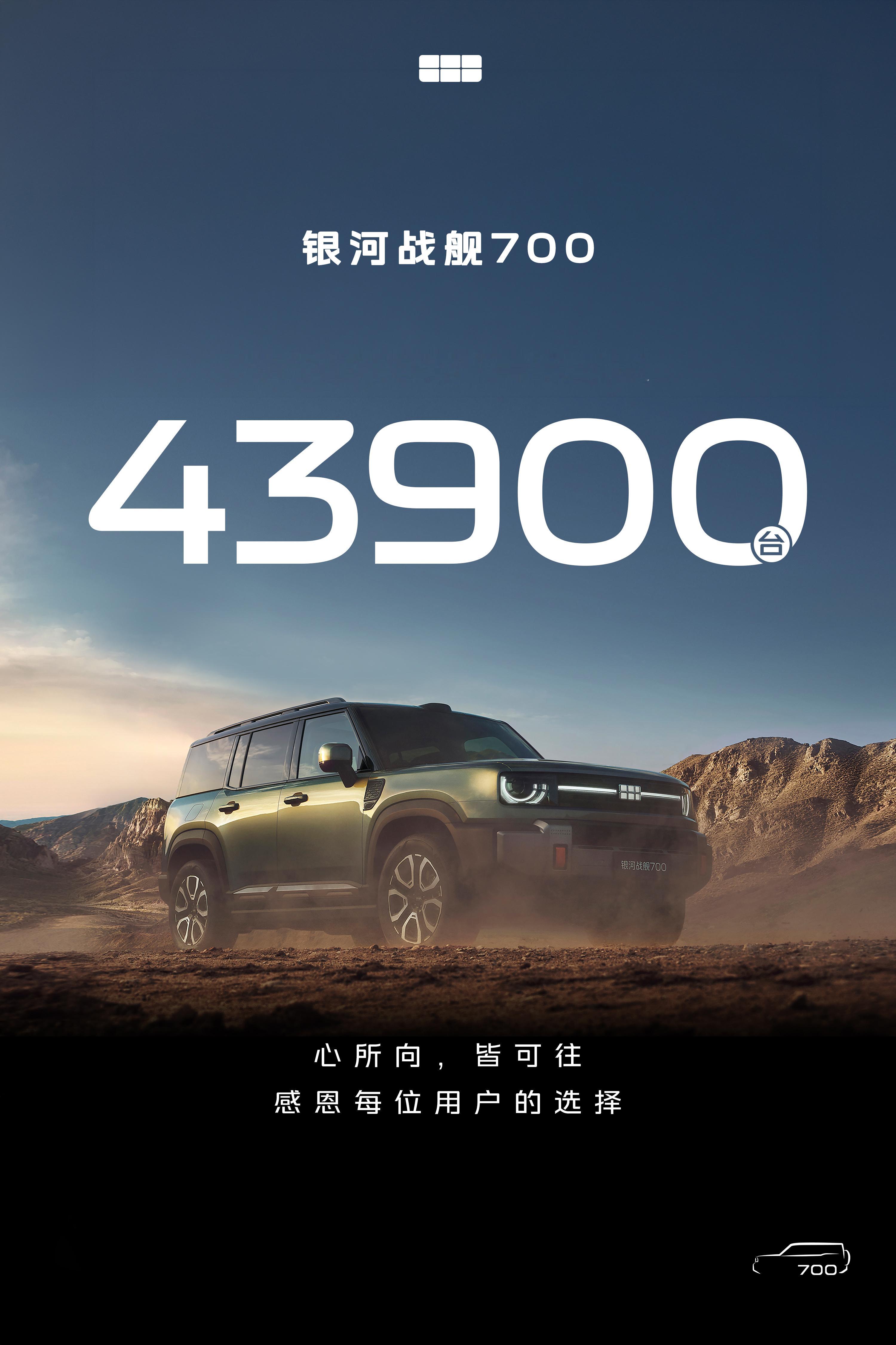 【什么车啊？订单这么火？】原来是吉利银河战舰700预售了，这是一个承载式车身的硬