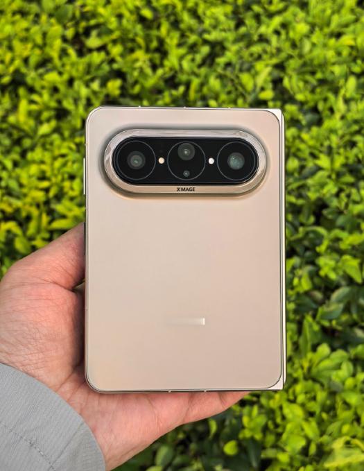 华为PuraXMax典藏版橄榄金初上手：这外观颜值，你喜欢了吗？