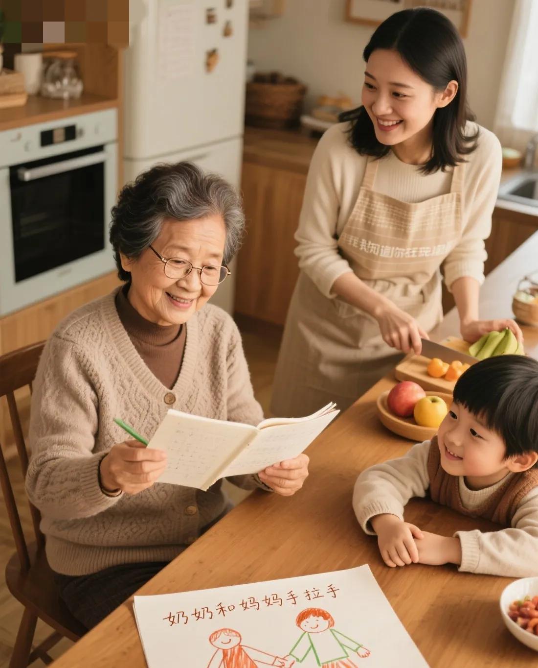 顶级婆媳关系，其实就一句话：把彼此当成家人般包容，而不是外人般防备！