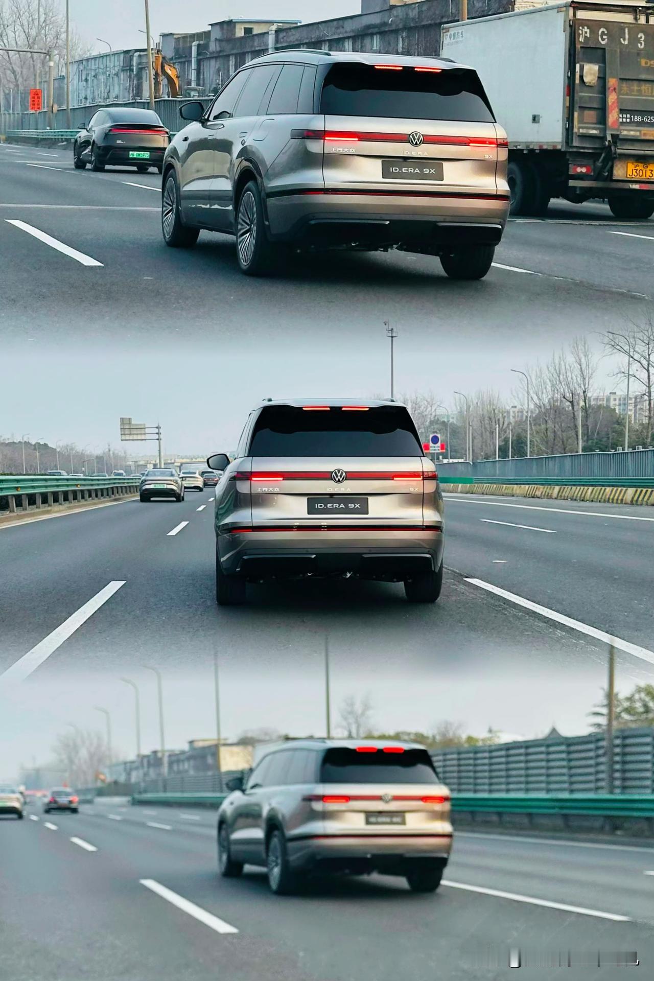 最强9X的正面对决，大众9X对极氪9X。上汽大众ID.ERA9X无伪实车近日