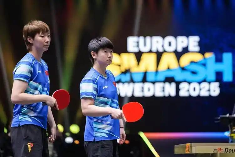 ·这下真是丢人丢到国际上了！3月1日，在WTT女单决赛赛场上，孙颖莎和王曼昱正打