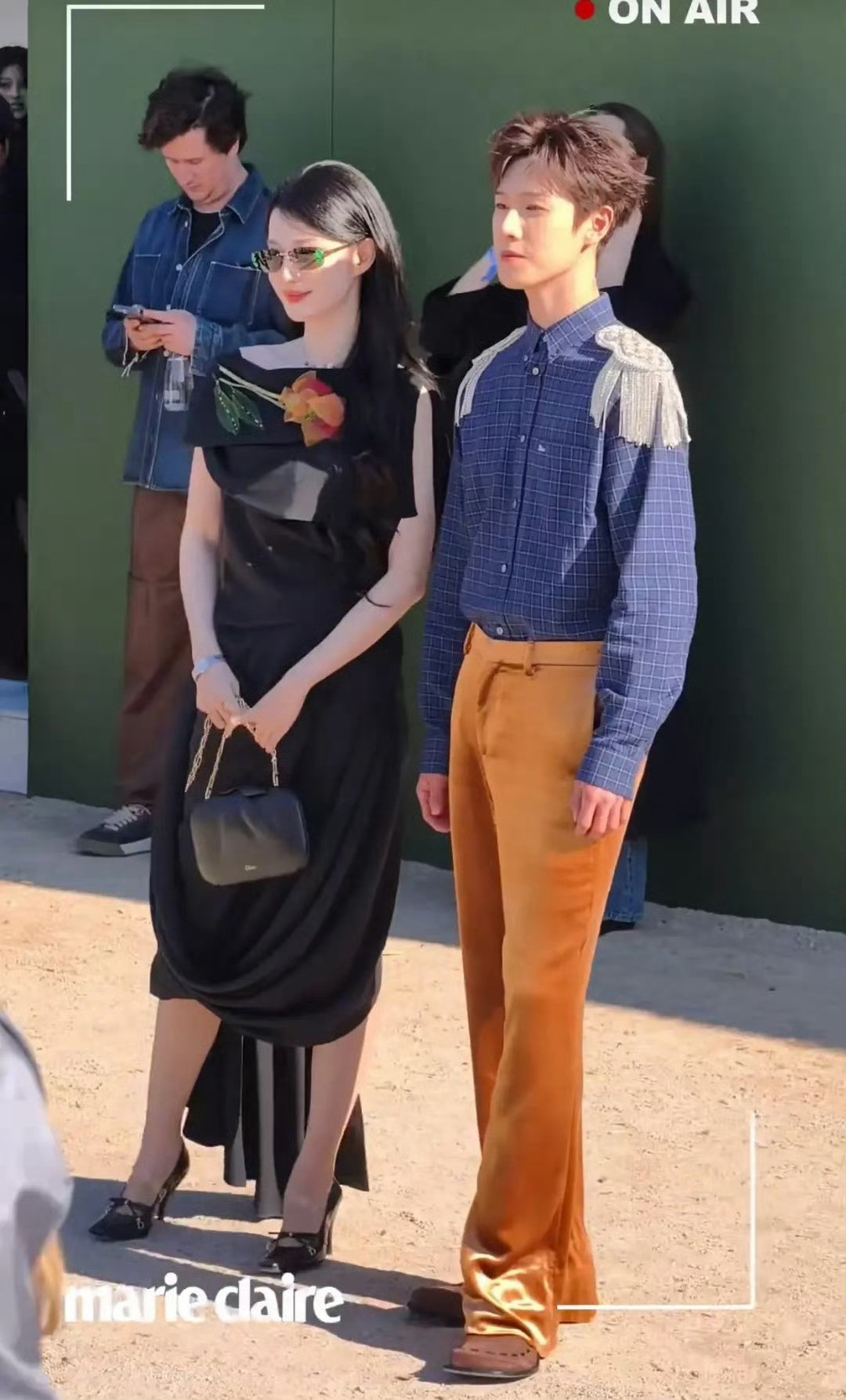 谁看的懂Dior的衣服，真不知道这怎么夸，本来帅哥美女搞成这样