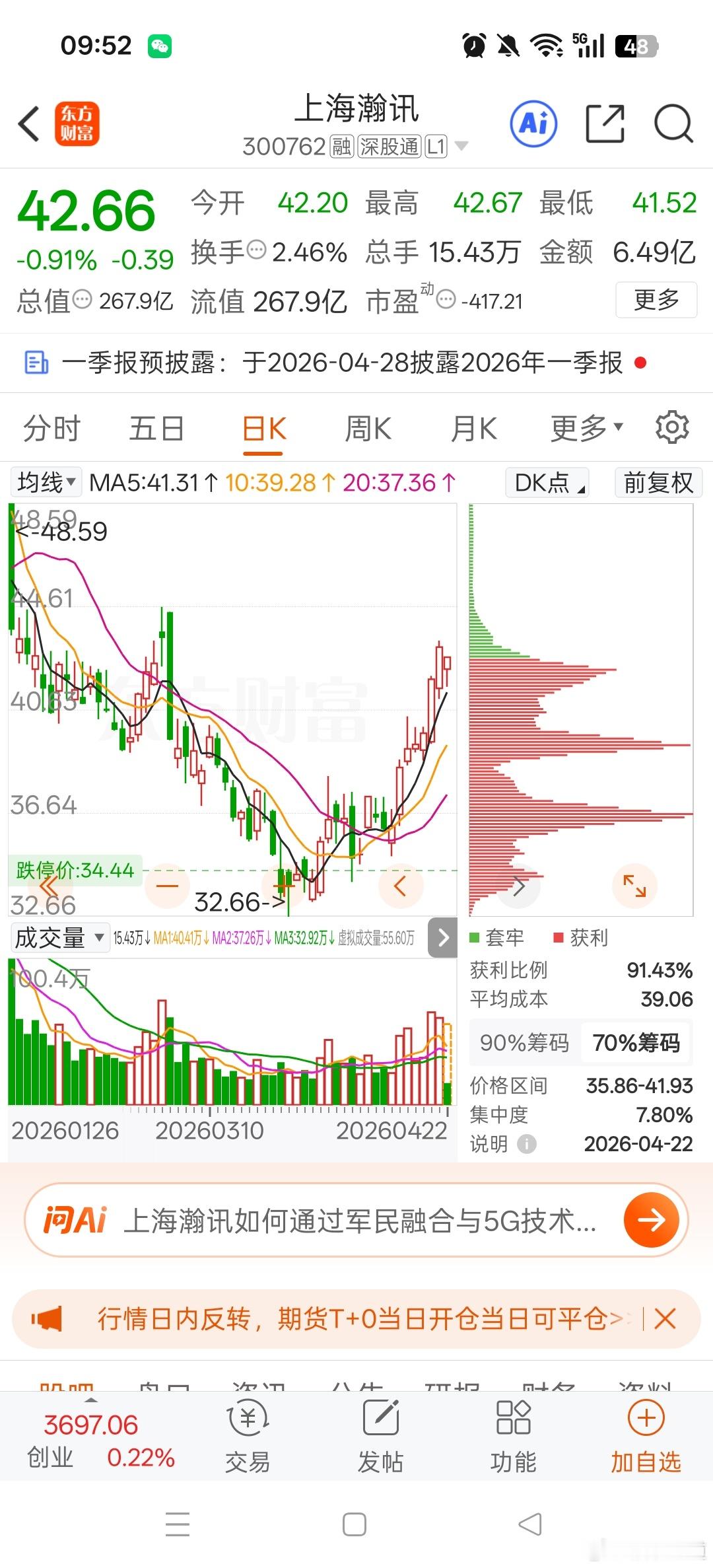 上海瀚讯：低轨卫星互联网核心龙头，独家供应千帆星座载荷，军工+低空+AI三重驱动