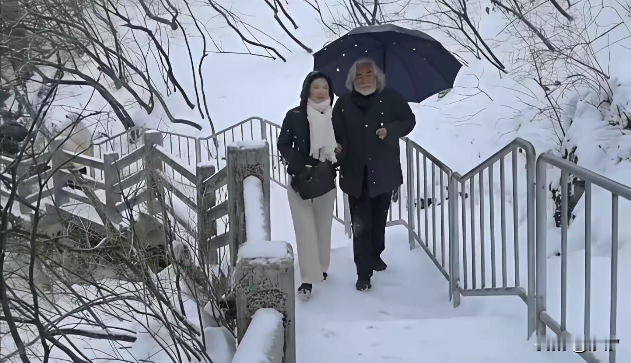 杜星霖晒出张纪中陪她上山视频，网友都担心坏了，毕竟老张都70多了，腿脚也不