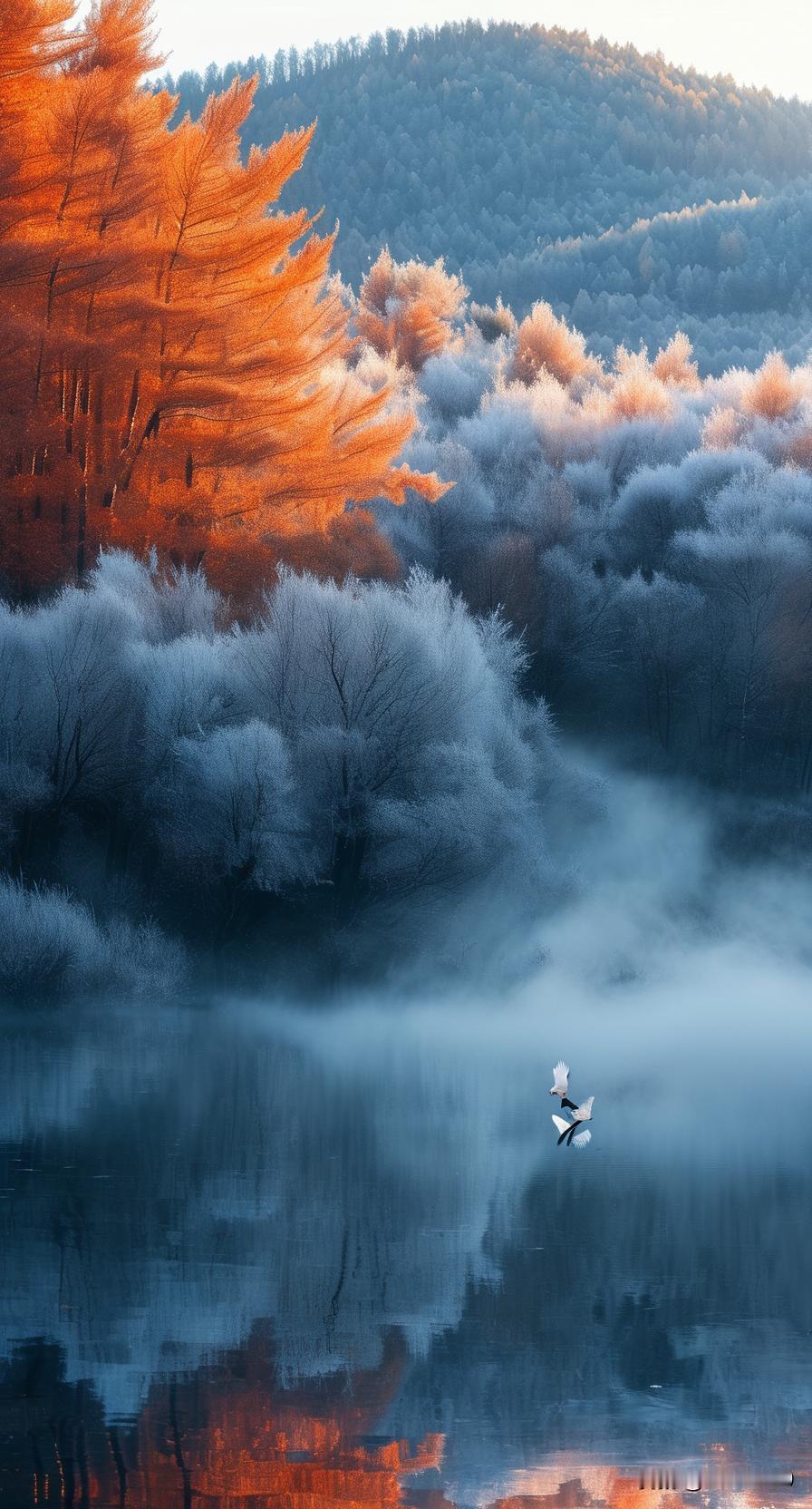 分享一波超美的美景壁纸！有那种海边夕阳壁纸，橙红色的余晖洒在波光粼粼的海面上，像