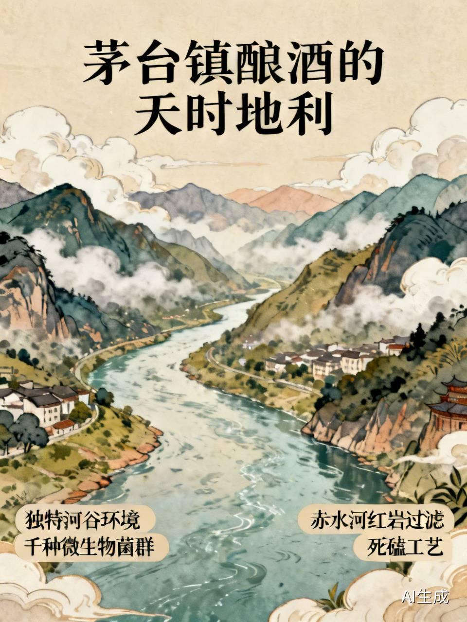 茅台镇酿酒有什么秘密？茅台镇酿酒并无玄学秘密，核心是他人无法复制