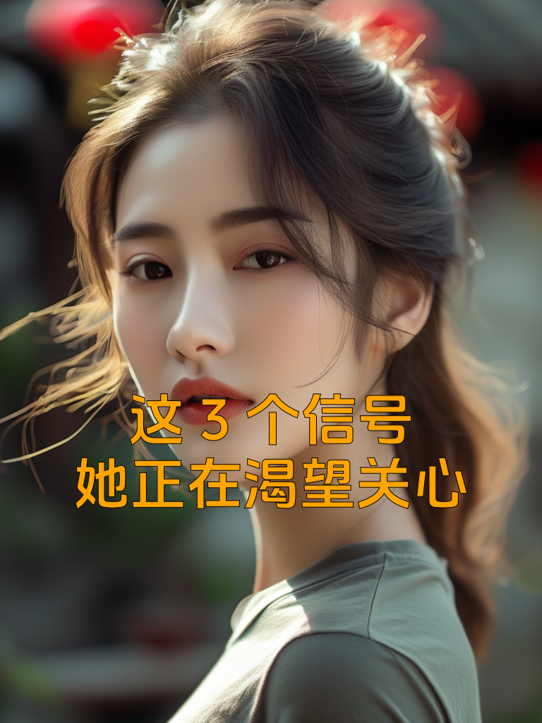 这3个信号，她正在渴望关心