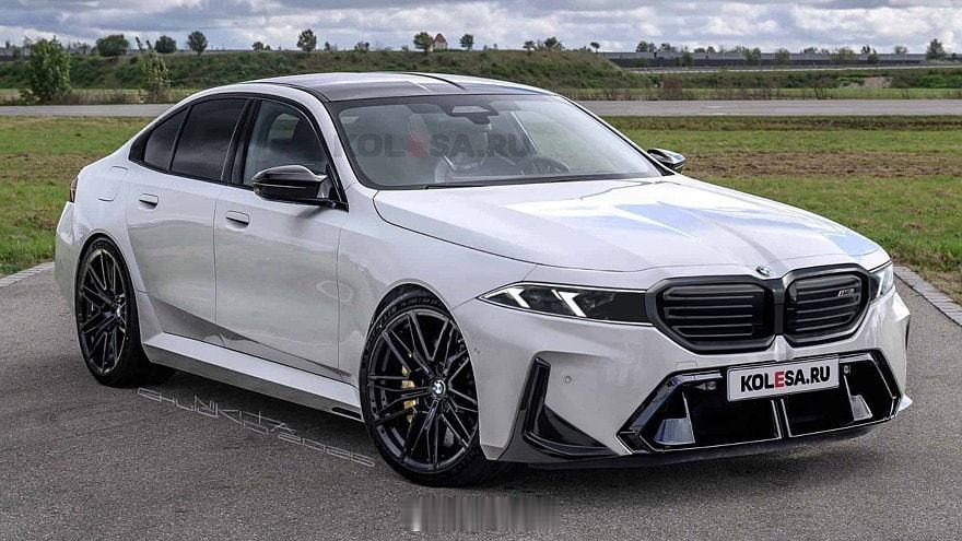 宝马中期改款宝马M5渲染图【新车渲染】中期改款宝马M5渲染图，大家觉得怎么样