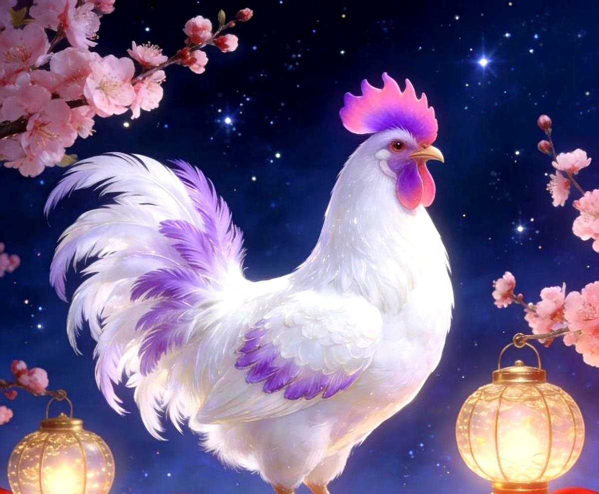 属鸡2026别穿红！火年克金，红色把压力直接放大。换墨黑、月白、