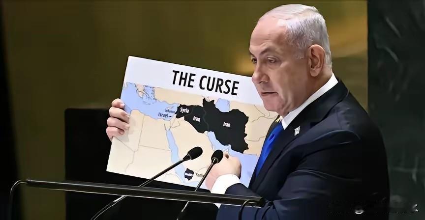 内塔尼亚胡在联合国大会上发言，各国代表纷纷离场，抗议以色列在加沙地区实施的种族灭