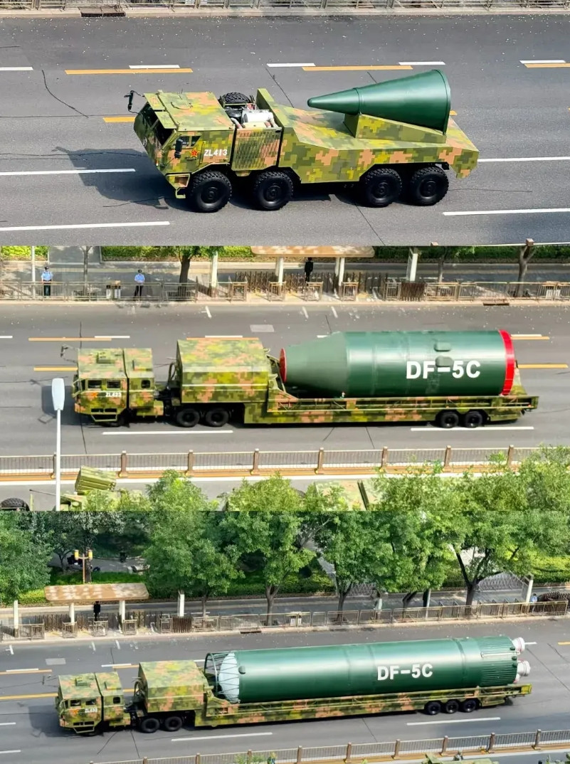 61和5C谁更炸裂啊？直播时只听到了“打击范围，覆盖全球”！也有军迷科普说两者是