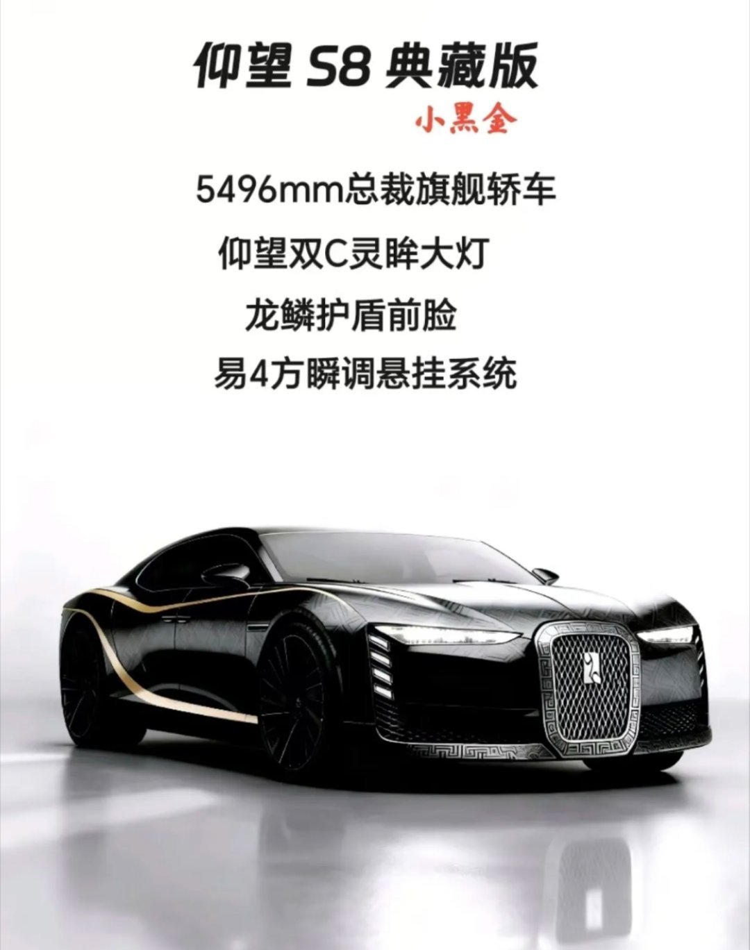 如果王传福下令让仰望上S8旗舰轿车，我一个月2万月薪，砸锅卖铁也要捧捧场子，毕竟