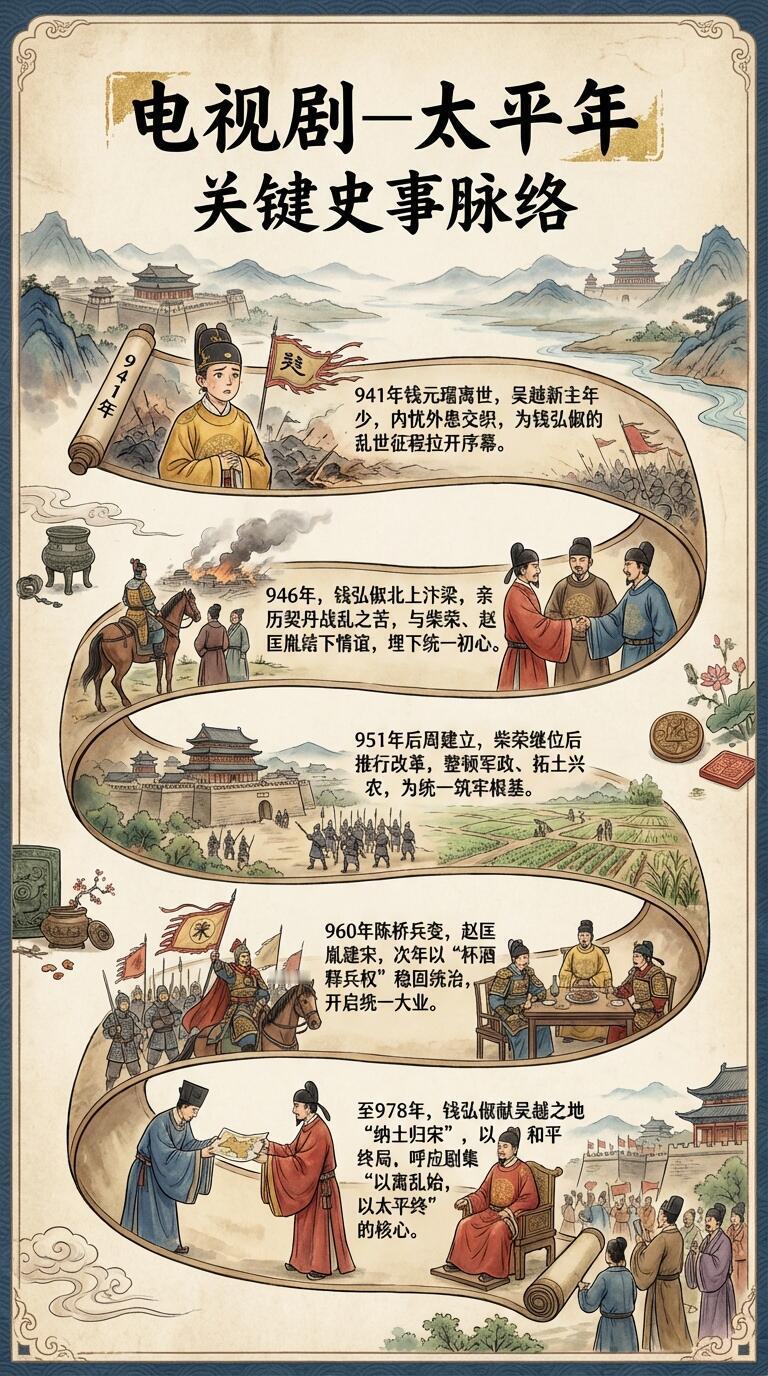 《太平年》核心人物关系图及简介，附关键史实脉络。追剧先备课我的太平年追剧小记太平