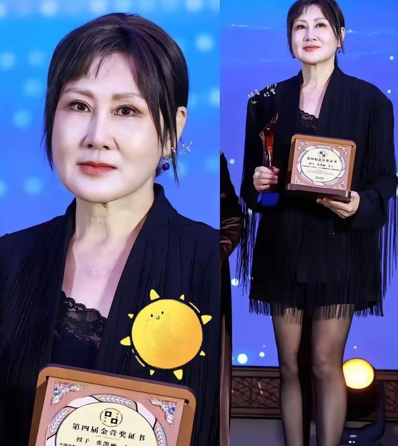 敲重点！记住了！张凯丽给所有60岁以上的女人提了个醒你可以爱美，可以打扮自己