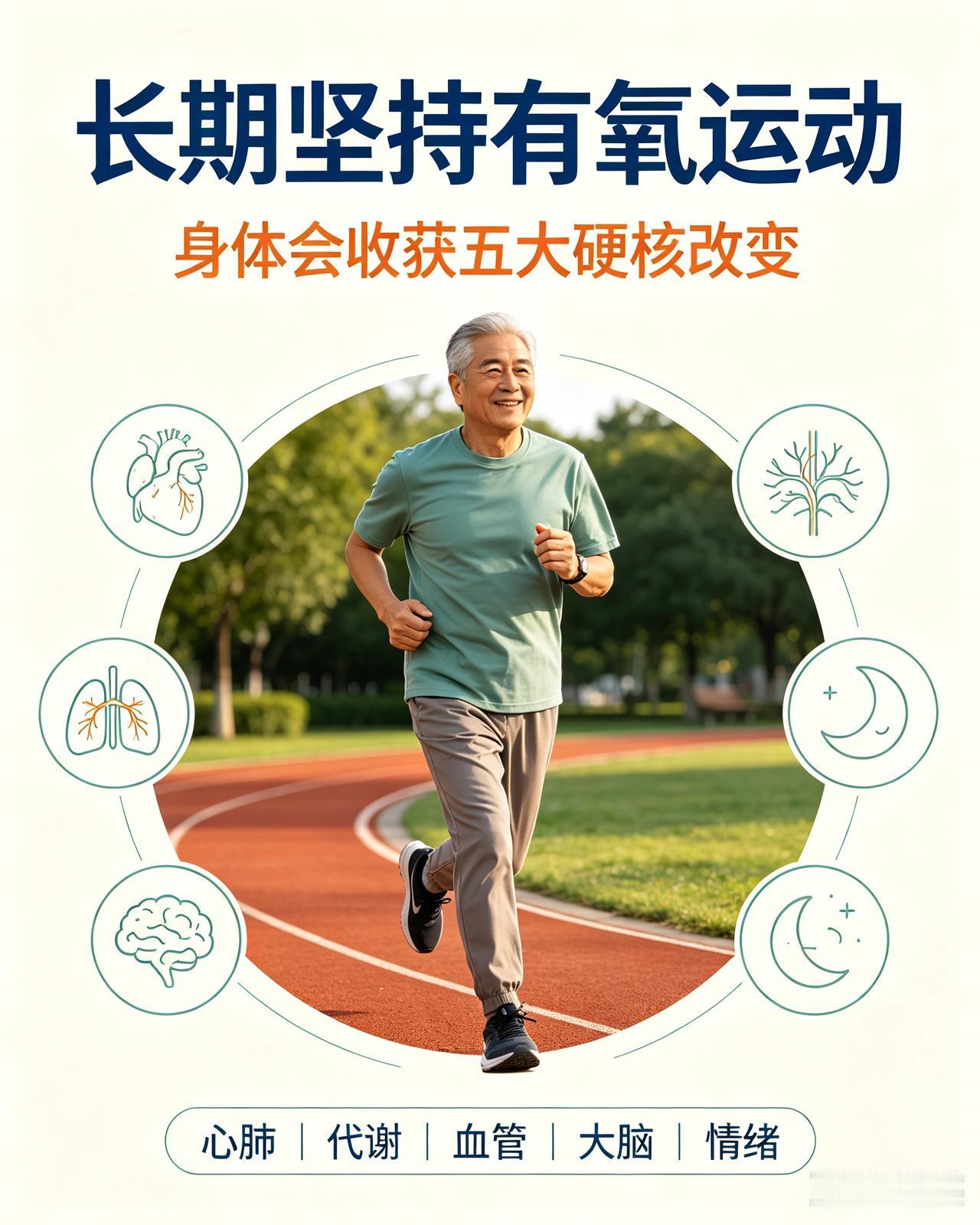 很多人以为，有氧运动只是用来减肥、出汗、瘦身。其实真正懂运动的人都知道：有氧
