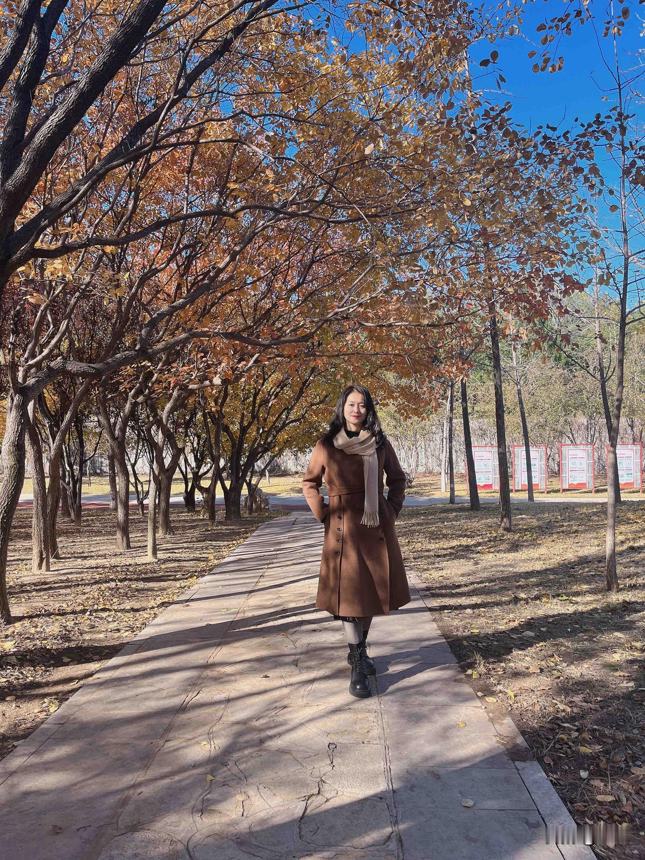 发现没有今年的秋天特别长。我的羊绒大衣今年是穿的最多的一年。我还有再买两件羊