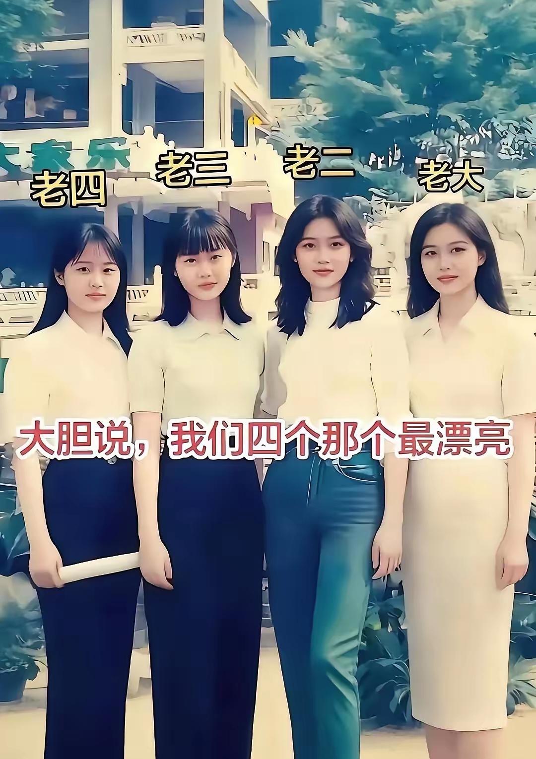 过来人说说看，老几最漂亮？