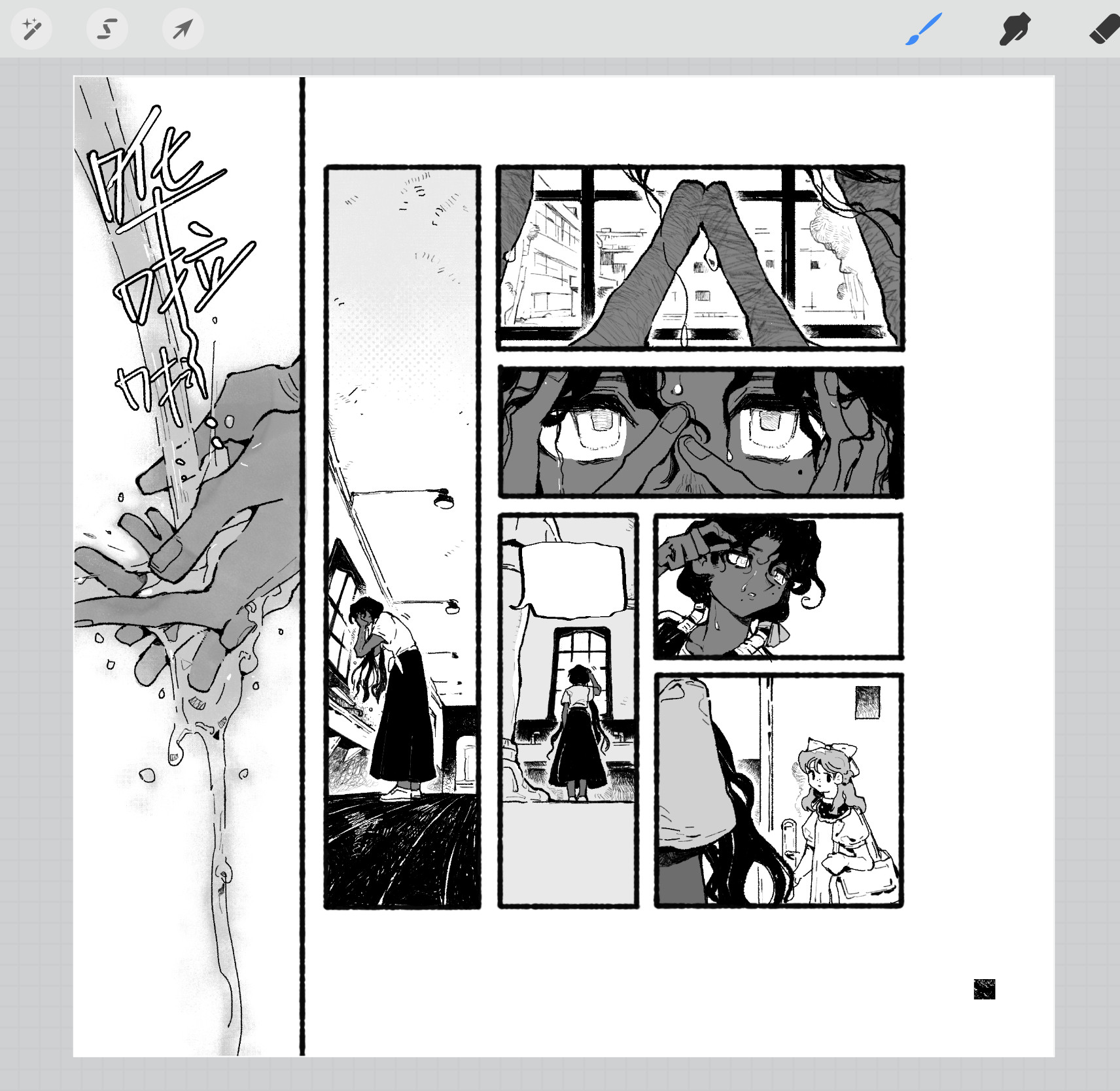 为下篇漫画隆重添加的二位女士