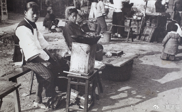 街头小贩，北京，1935年​​​