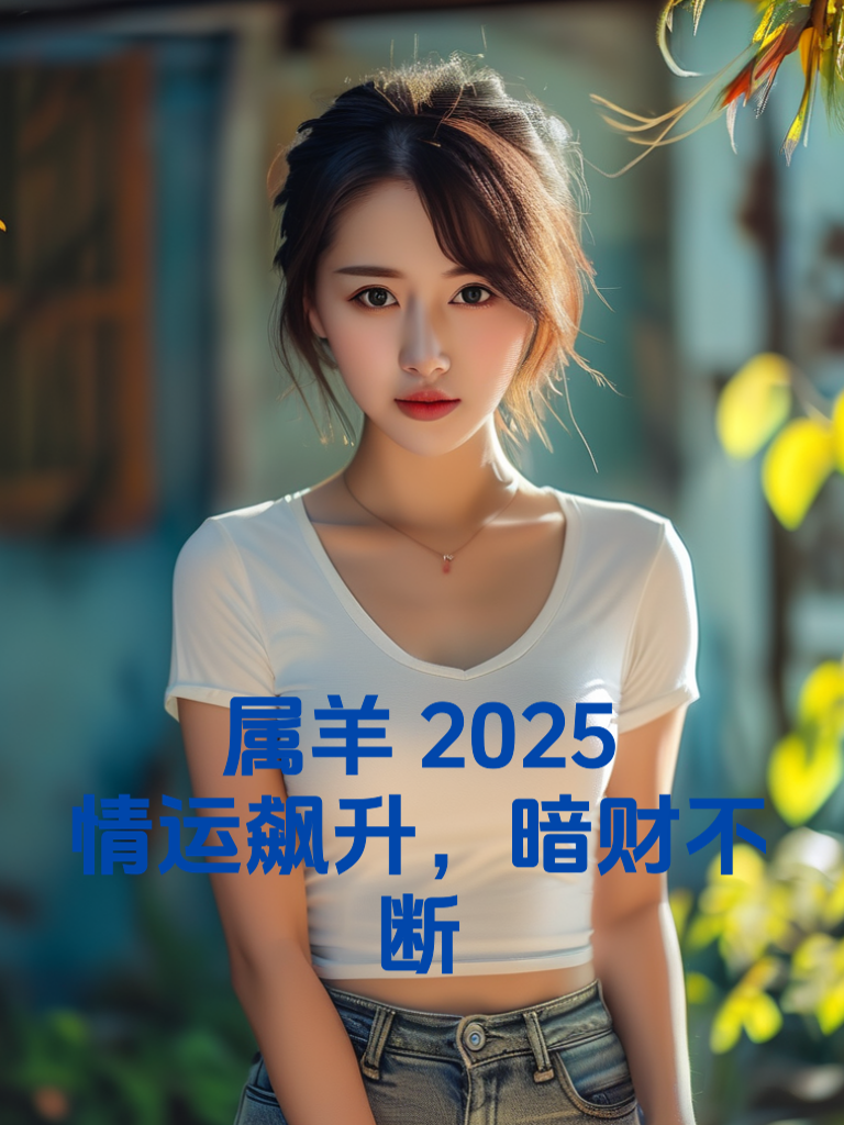 属羊2025：情运飙升，暗财不断