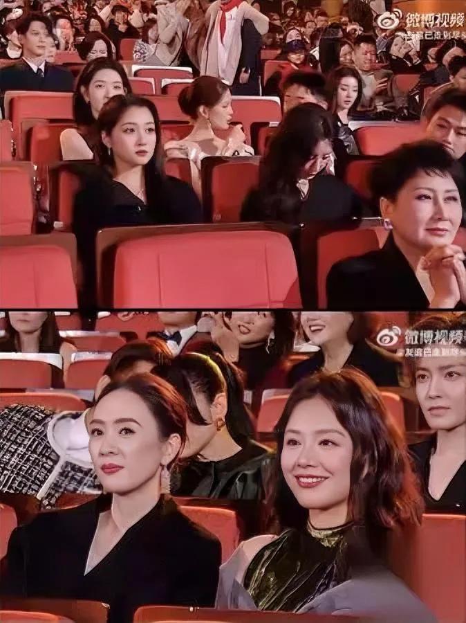 欧豪的眼神，藏不住了。微博视界大会的镜头太“懂”——马思纯在前面跟人碰杯