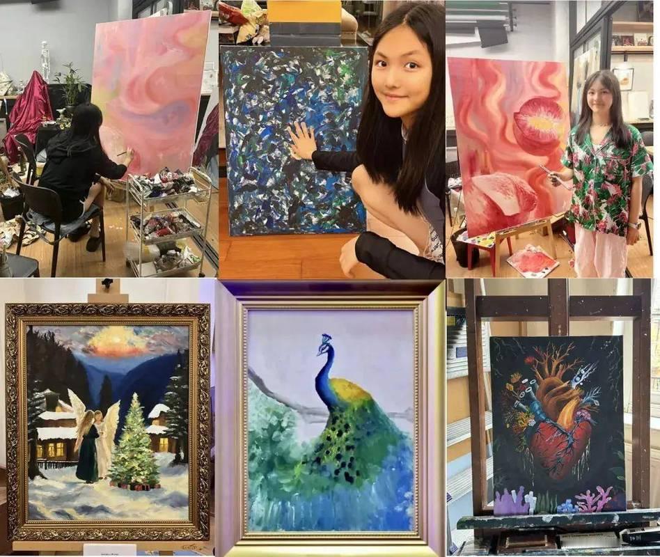 王诗龄斩获国际青少年绘画大赛金奖15岁的王诗龄再获艺术认可，拿下Victo