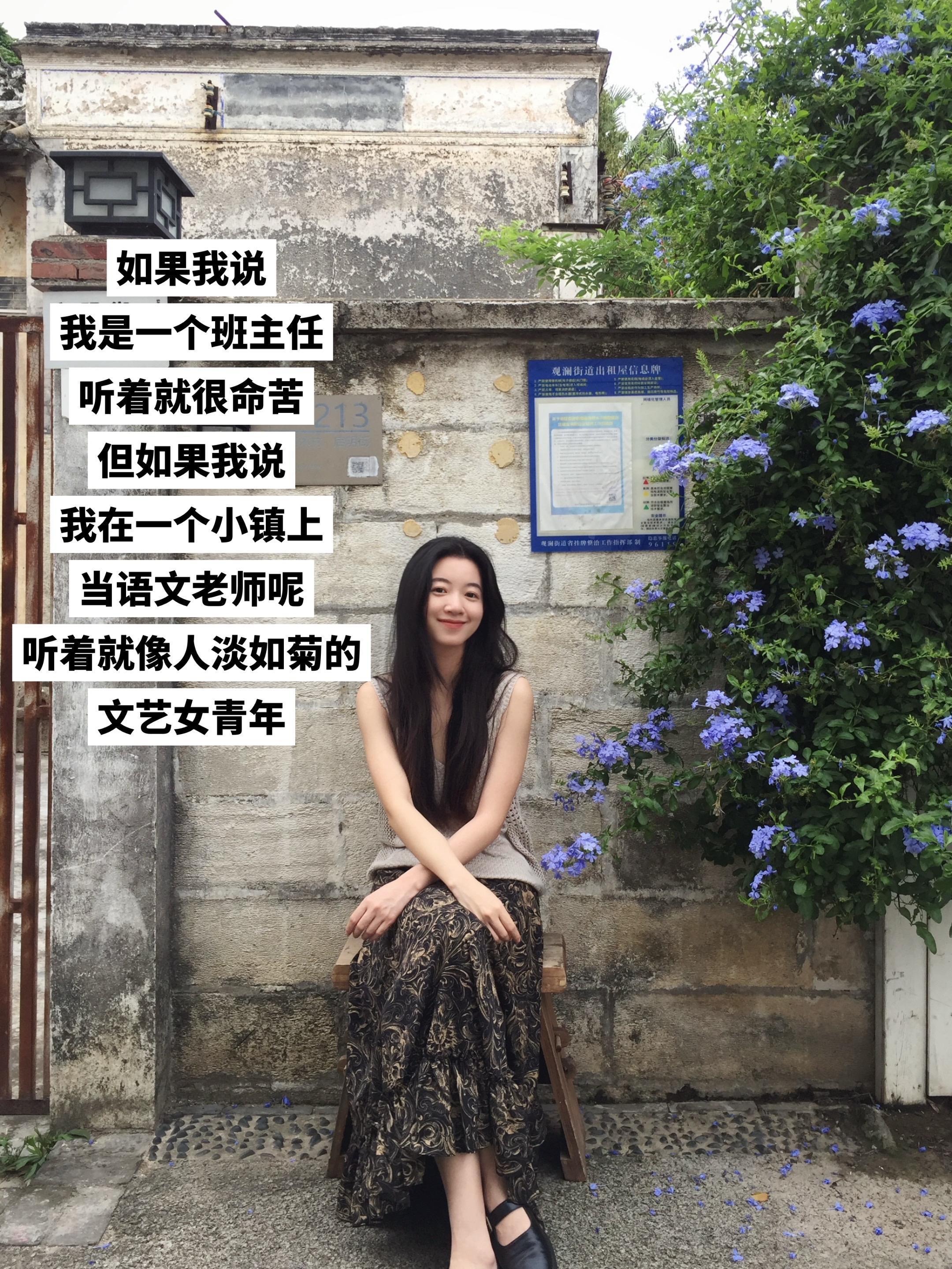 还是没到精髓，应该说我在一个小镇上当国语老师