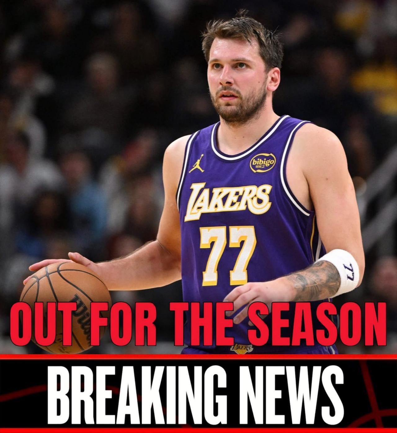 接下来到了西部球队争夺湖人当首轮对手的时候了。湖人官方宣布，东契奇遭遇左腿筋二