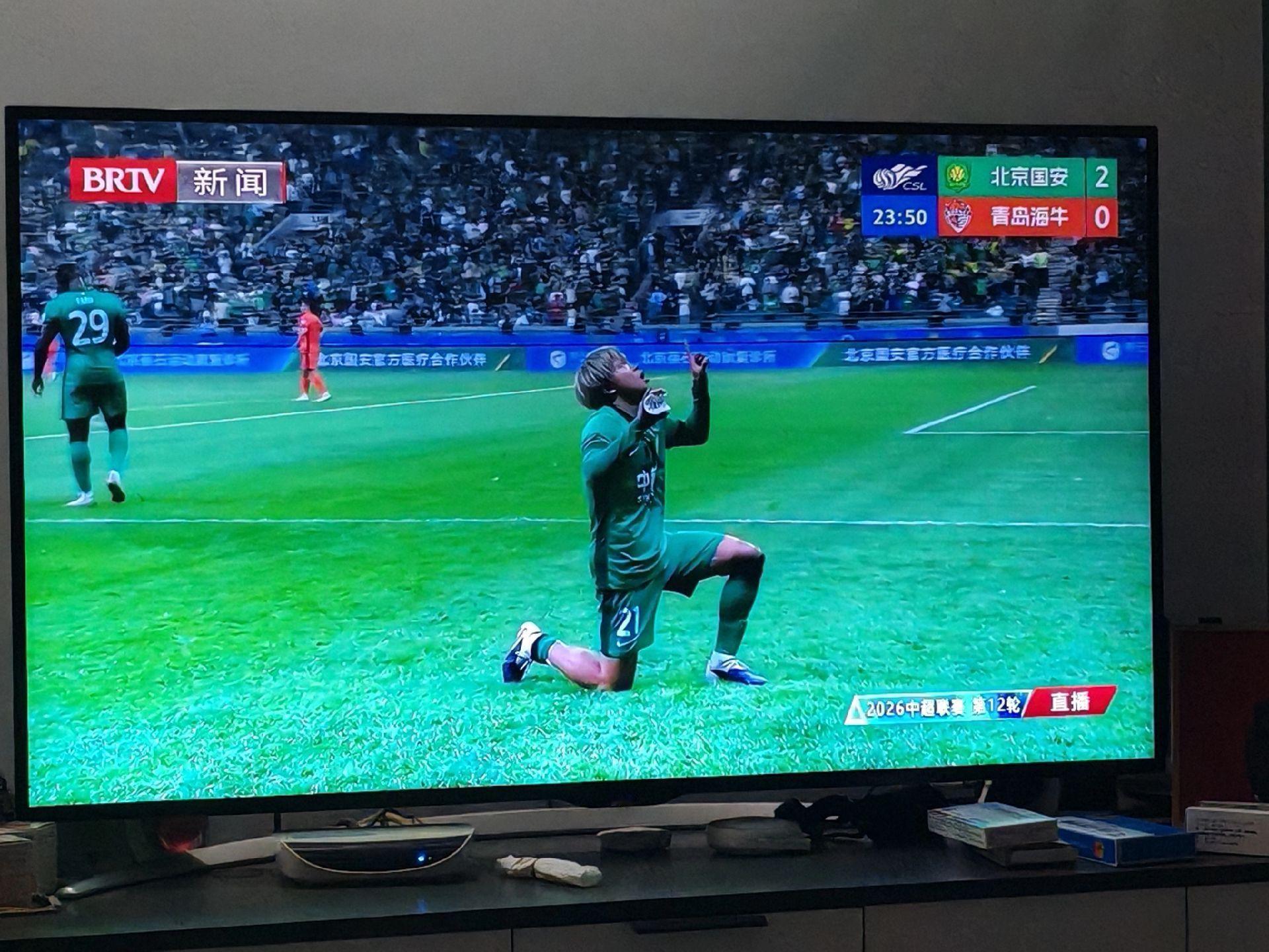 北京国安4比2青岛海牛一场本来应该完美的比赛，最好又是后卫不争气，只能接受北京国