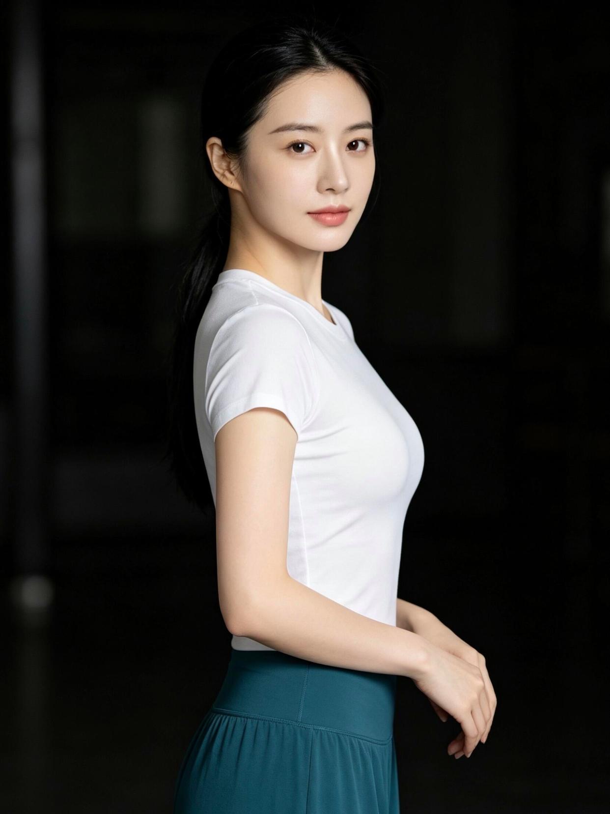 清澈如水！