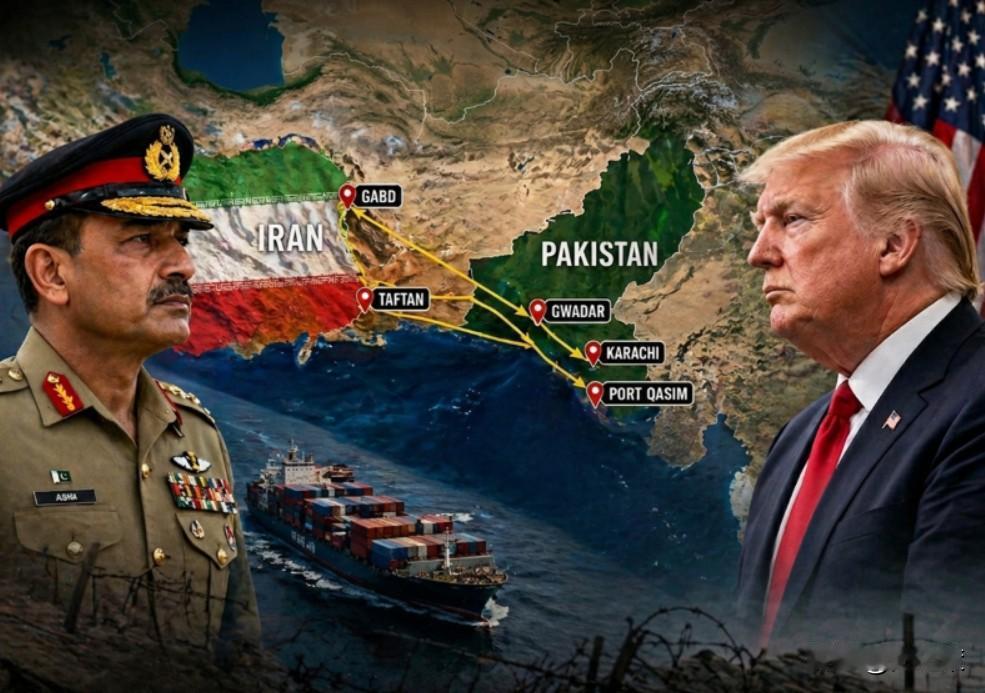 游戏规则变了，特朗普没想到：巴基斯坦打破封锁，6条陆上通道直连伊朗——中国输伊货
