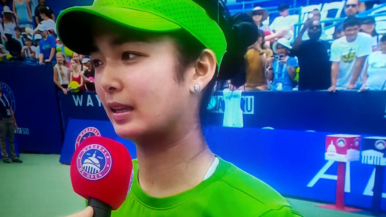 北京时间7月29日23:00至30日01:03，WTA500华盛顿站女单第二轮上