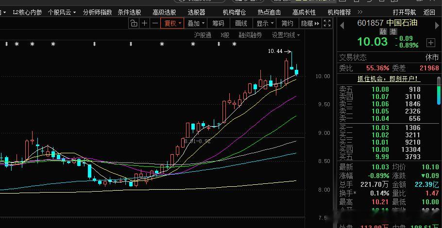 指数连续大跌很困难目前汪汪队控盘了中国石油、中国银行、建设银行、农业银行、工商银
