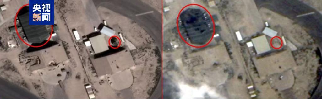 让大家一起来开心的事来了。美军在巴林、科威特和沙特的军事基地被炸，卫星图片出来