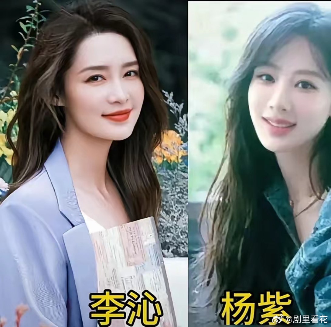 最近刷到李沁杨紫的审美对比，其实俩人现在路数完全不一样了。业内早就给俩人头儿定了