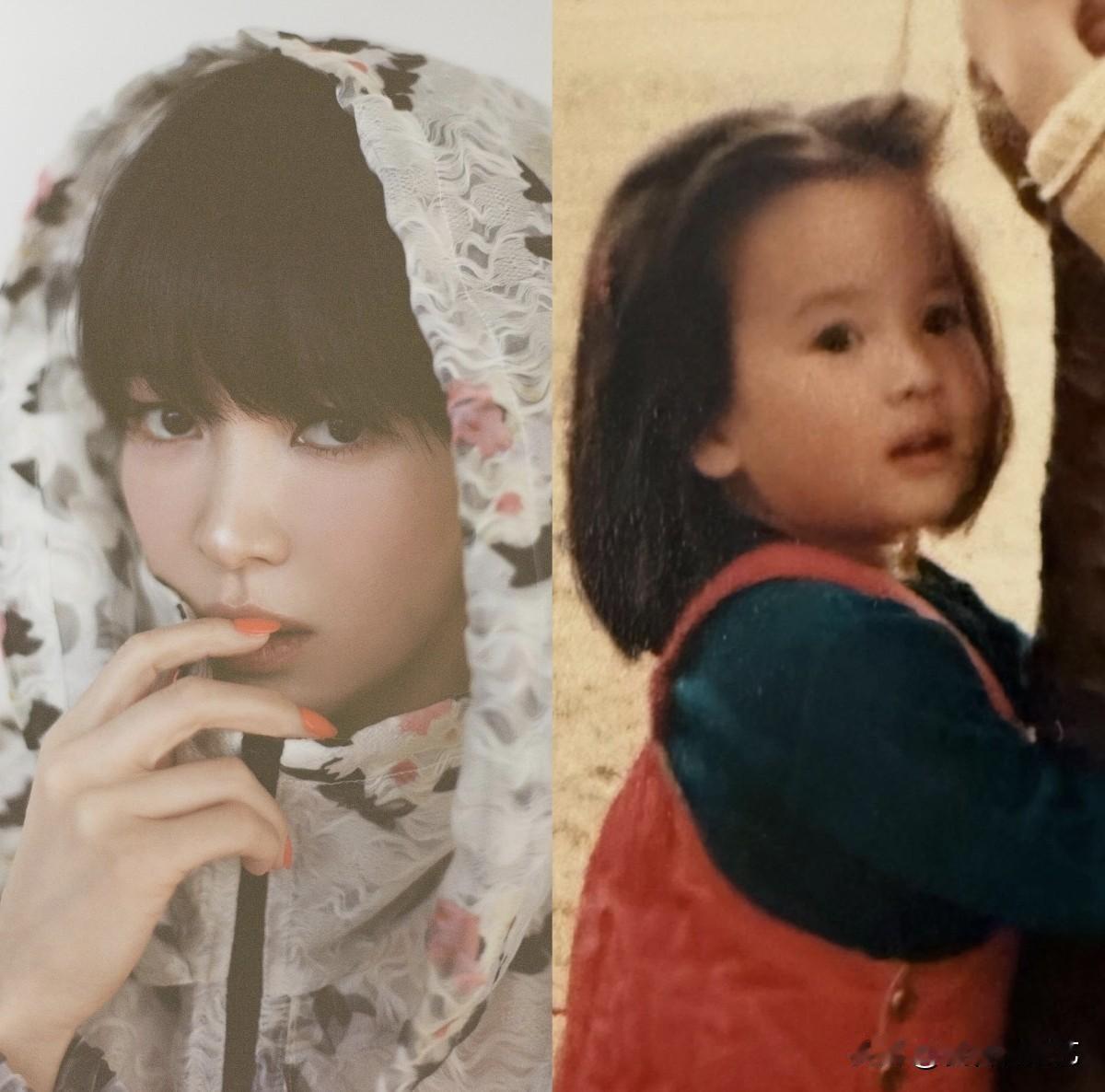 24日，演员宋慧乔在Instagram上传了多张童年照。公开的照片中，宋慧乔像洋