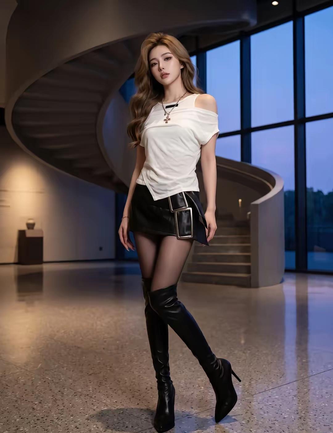 长靴女孩