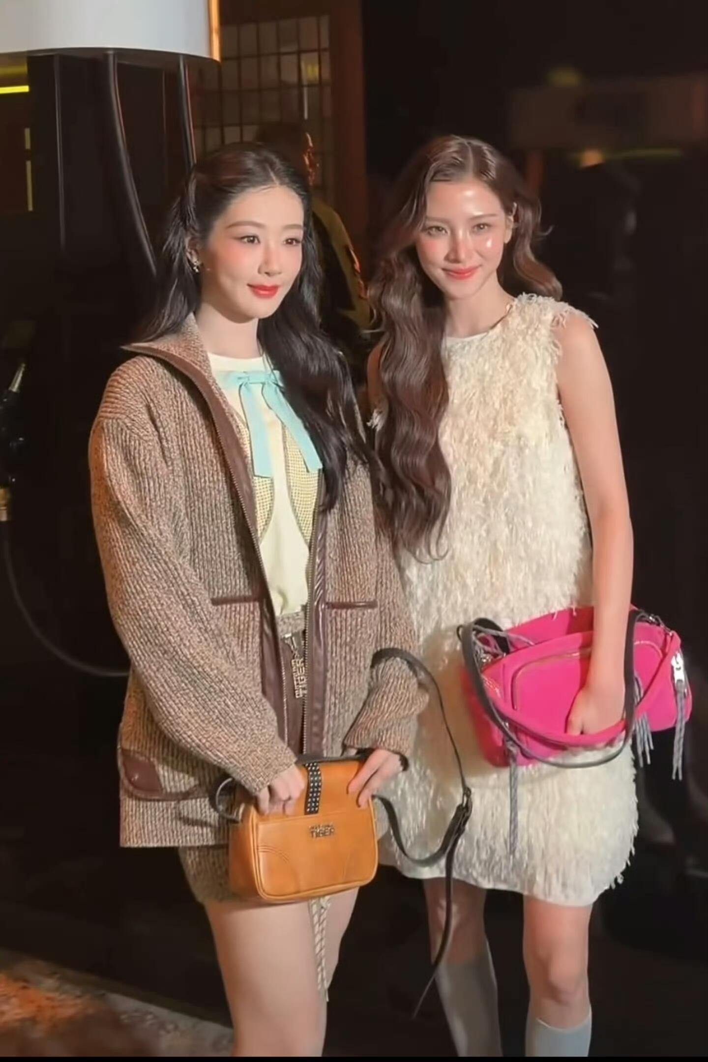 杨真的缺少时尚感，腿比小水粗两个[笑着哭]​​​