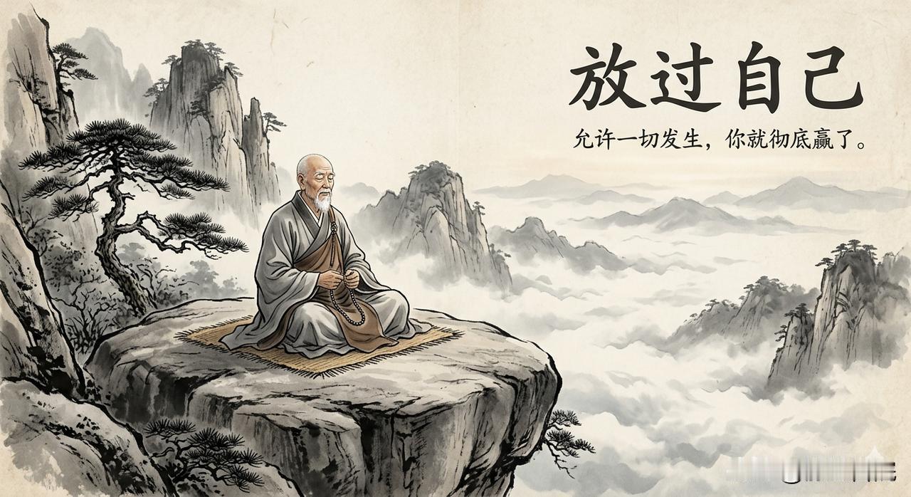 真正的开悟不是成仙，而是放过自己：允许一切发生，你就彻底赢了　人活到一定年