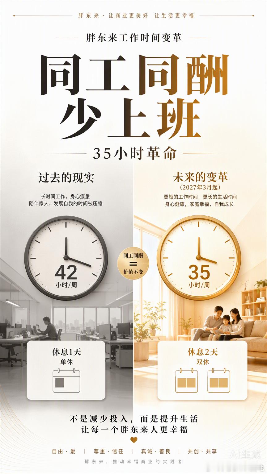 很多人以为胖东来早就全员双休了，结果一看新闻才发现，原来一线员工之前一直是单休。这其实挺符合商业逻辑