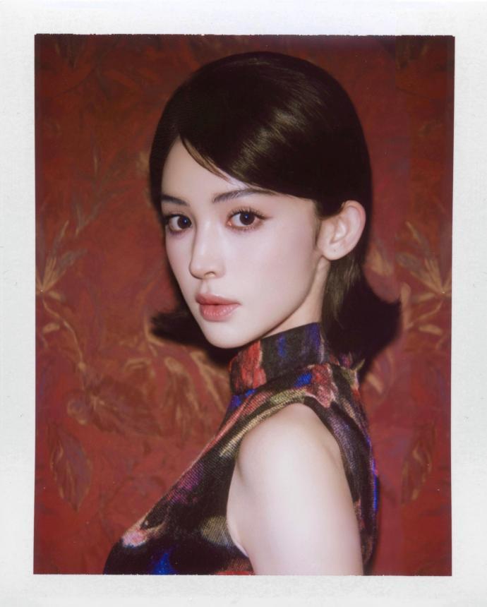 古力娜扎短发撕拉片古力娜扎复古千金撕拉片​​​这组复古千金撕拉片太有味道，古力