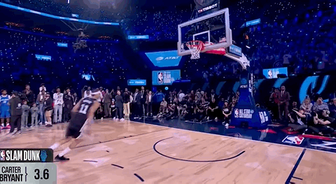 卡特·布莱恩特，第二扣，可惜了，多次失败最终采取了一个很普通的动作拿到了43分2