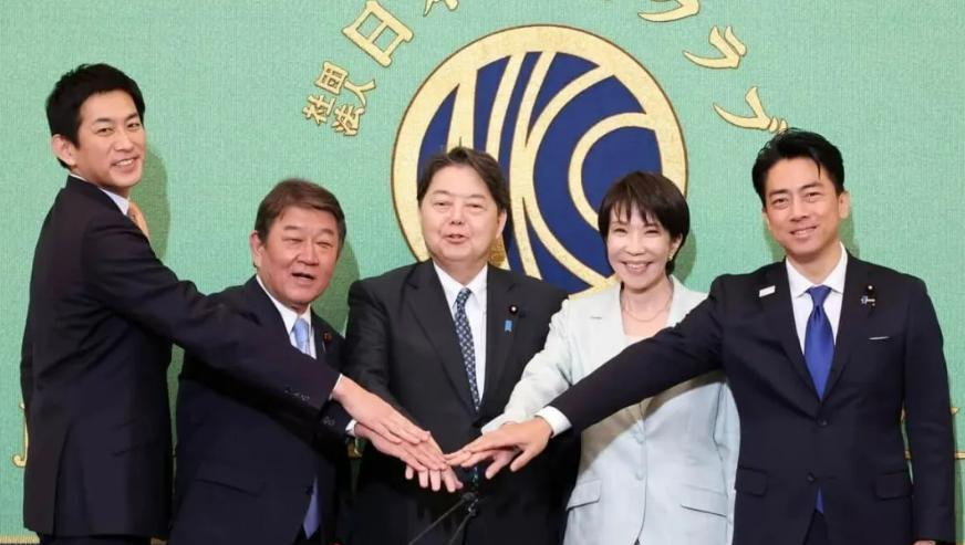 果然，日本人还是害怕了，林芳正逆袭，议员票超过高市早苗。日本自民党总裁选举出现